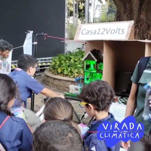 A ONG Verde participou da 2ª Virada Climática de Belo Horizonte com o “Projeto Casa12Volts: Uma Ideia do Século XXI”